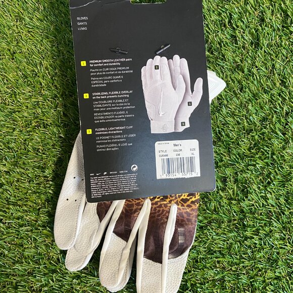 Nike Huarache Elite Pro MLB #3 IAN KINSLER Baseball Batting PE Gloves Men XL NEW - Picture 5 of 7